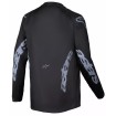 Bluza motocross pentru copii ALPINESTARS YTH RACER GRAPHITE BLK/GY thumb