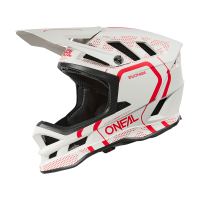 Casca ciclism O'NEAL BLADE STRIKE WHITE/RED V.25