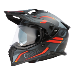 Casca  O'NEAL A-SRS SPIKE BLACK/GRAY/RED