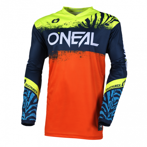 Bluza motocross pentru copii O'NEAL ELEMENT SHOCKER BLUE/ORANGE V.25 Bluza motocross pentru copii O'NEAL ELEMENT SHOCKER BLUE/ORANGE V.25