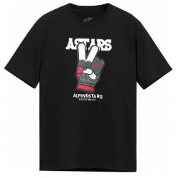 Tricou moto  ALPINESTARS CS PEACEOUT BLK