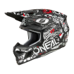 Cască motocross O'NEAL 3SERIES ATTACK BLACK/WHITE V.25 thumb