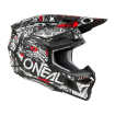 Cască motocross O'NEAL 3SERIES ATTACK BLACK/WHITE V.25 thumb