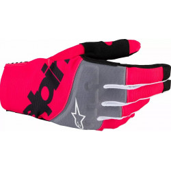 Manusi motocross ALPINESTARS MX TECHSTAR BLK/PINK