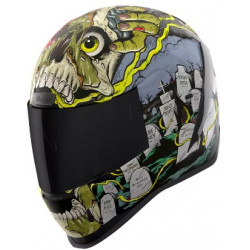 Casca ICON AIRFORM Dead Serious BK  Casca ICON AIRFORM Dead Serious BK