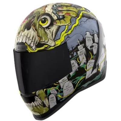 Casca ICON AIRFORM Dead Serious BK 