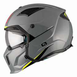 Casca MT STREETFIGHTER S SV SOLID A22 GRAY Casca MT STREETFIGHTER S SV SOLID A22 GRAY