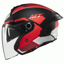 Casca pentru scuter MT COSMO SV CRUISER B5 RED