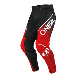 Pantaloni motocross O'NEAL HARDWEAR AIR SLAM BLACK/RED V.25