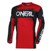 Bluza motocross O`NEAL ELEMENT RACEWEAR BLACK/RED V.25 Bluza motocross O`NEAL ELEMENT RACEWEAR BLACK/RED V.25 thumb