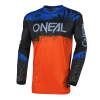 Bluza motocross O'NEAL ELEMENT SHOCKER BLACK/ORANGE V.25
