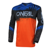 Bluza motocross O'NEAL ELEMENT SHOCKER BLACK/ORANGE V.25 thumb