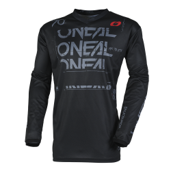 Bluza motocross O'NEAL ELEMENT STATIC BLACK/GRAY V.25