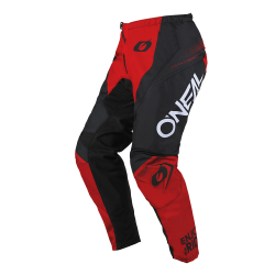 Pantaloni motocross O'NEAL ELEMENT RACEWEAR BLACK/RED V.25