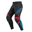 Pantaloni motocross O'NEAL PRODIGY FIVE FOUR BLACK/BLUE V.25 thumb
