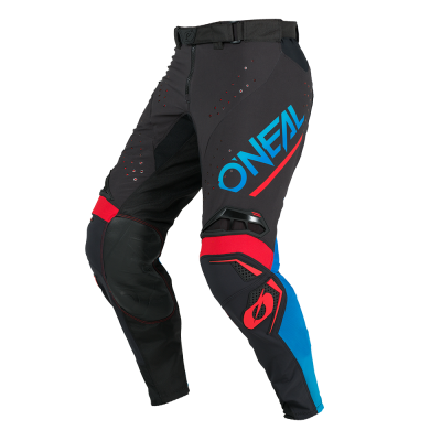 Pantaloni motocross O'NEAL PRODIGY FIVE FOUR BLACK/BLUE V.25