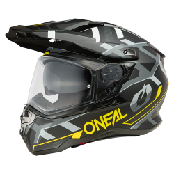 Casca enduro D-SRS SQUARE V.24 BLACK/NEON YELLOW/GRAY V.25 Casca enduro D-SRS SQUARE V.24 BLACK/NEON YELLOW/GRAY V.25