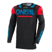 Bluza motocross O'NEAL PRODIGY FIVE FOUR BLACK/BLUE V.25 thumb
