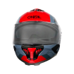 Casca O'NEAL CHALLENGER EXO BLACK/GRAY/RED V.25 thumb