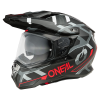 Casca enduro D-SRS SQUARE V.24 BLACK/RED/GRAY V.25 Casca enduro D-SRS SQUARE V.24 BLACK/RED/GRAY V.25
