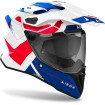 Casca AIROH COMMANDER 2 REVEAL BLUE/RED thumb