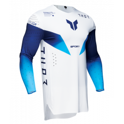 Bluza motocross THOR SPORTMODE STRIKE BLUE Bluza motocross THOR SPORTMODE STRIKE BLUE