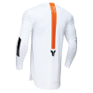 Bluza motocross THOR SPORTMODE ROUGE WHITE/ORANGE thumb
