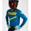 Bluza motocross THOR SPORTMODE BRAVE BLUE thumb