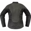 Geaca moto pentru femei ICON Women's Overlord3 CELeather BLACK thumb