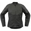 Geaca moto pentru femei ICON Women's Overlord3 CELeather BLACK thumb