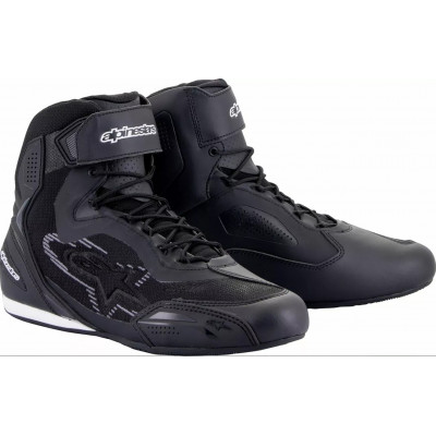 Ghete moto ALPINESTARS Faster-3 Rideknit BLACK/GRAY/SILVER