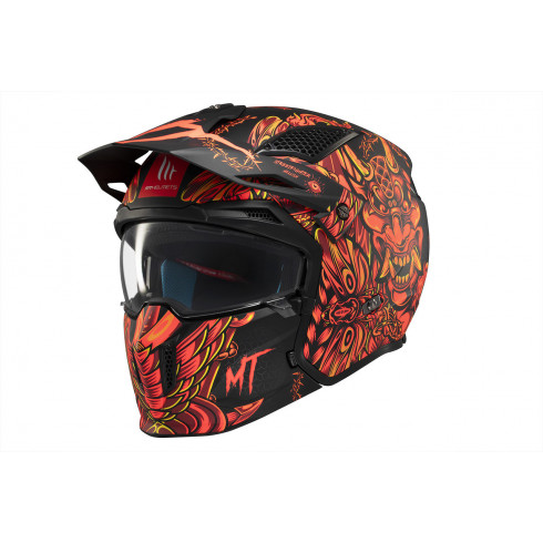 Casca MT STREETFIGHTER SV S HELLISH B5 MATT