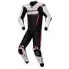 Combinezon moto  ALPINESTARS GP-R7 1-PC WHT/BLK/RD