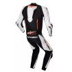 Combinezon moto  ALPINESTARS GP-R7 1-PC WHT/BLK/RD thumb