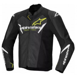 Geaca moto  ALPINESTARS Faster v3 Airflow BLK/WHT/YW