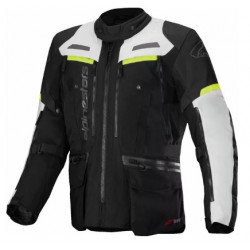 Geacă moto din textil ALPINESTARS Bogota Pro Drystar® BK/ICE GY/YEL FLUO
