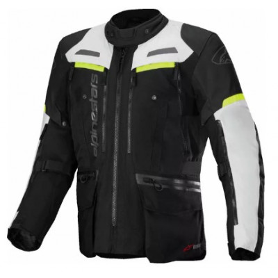 Geacă moto din textil ALPINESTARS Bogota Pro Drystar® BK/ICE GY/YEL FLUO