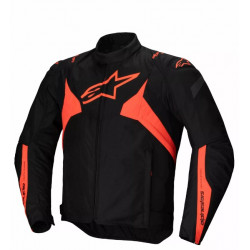 Geacă din textil ALPINESTARS T-JAWS V4 WATERPROOF BLACK/RED