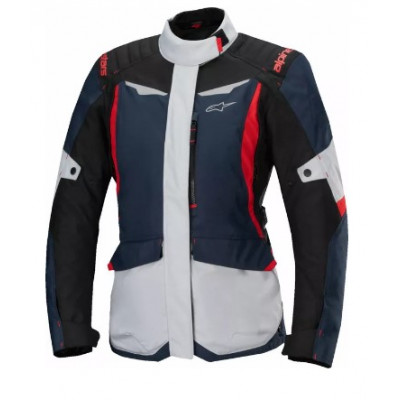 Geaca moto pentru dame ALPINESTARS Stella ST-1 Waterproof BL/BLK/RD