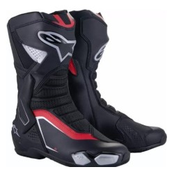 Cizme ALPINESTARS SMX-6 V3 BK/SI/RD Cizme ALPINESTARS SMX-6 V3 BK/SI/RD