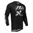 Bluza motocross  THOR LAUNCHMODE BRAVE BLACK thumb