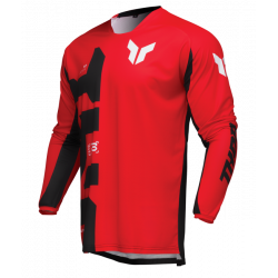Bluza motocross THOR LAUNCHMODE FORGE RED 