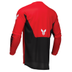 Bluza motocross THOR LAUNCHMODE FORGE RED  thumb