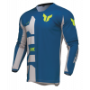 Bluza motocross  THOR LAUNCHMODE FORGE BLUE