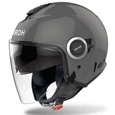 Cască pentru scuter AIROH HELYOS GREY GLOSS