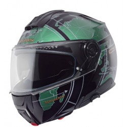 Casca SCHUBERTH C5 GLOBE GREEN Casca SCHUBERTH C5 GLOBE GREEN