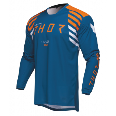 Bluza motocross THOR LAUNCHMODE ZONE ORANGE