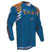 Bluza motocross THOR LAUNCHMODE ZONE ORANGE thumb