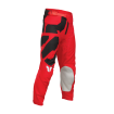 Pantaloni motocross pentru copii THOR LAUNCH FORGE RED thumb