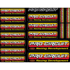 Autocolant  PRO CIRC LOGO DECAL SHEET